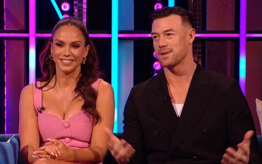 Vicky Pattison and Kai Widdrington