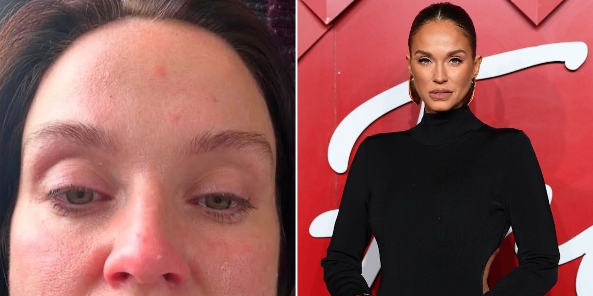 NextImg:Tearful Vicky Pattison supported by pals as she slams vile trolls accusing her of ‘faking illness’