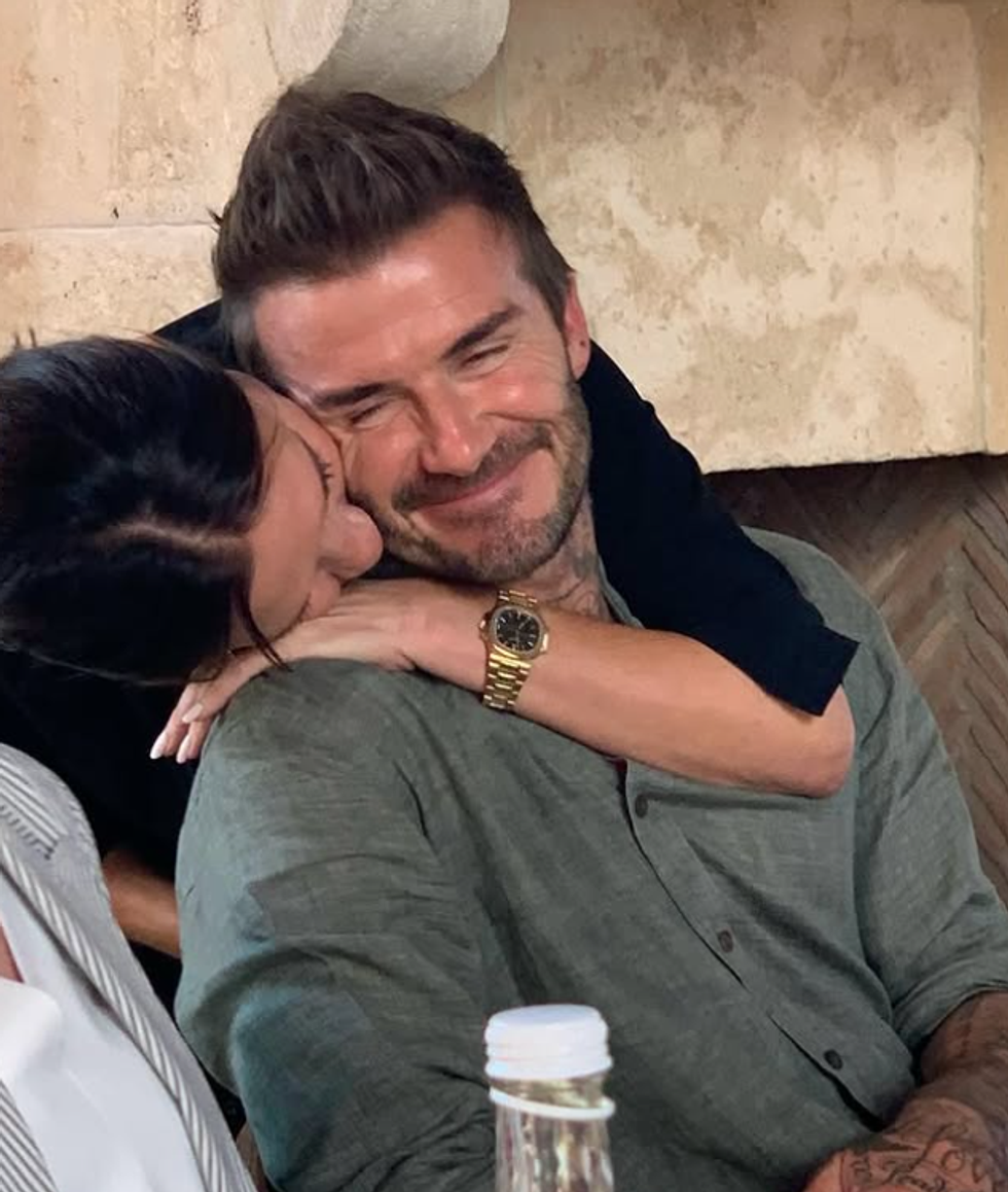 Victoria Beckham and David Beckham