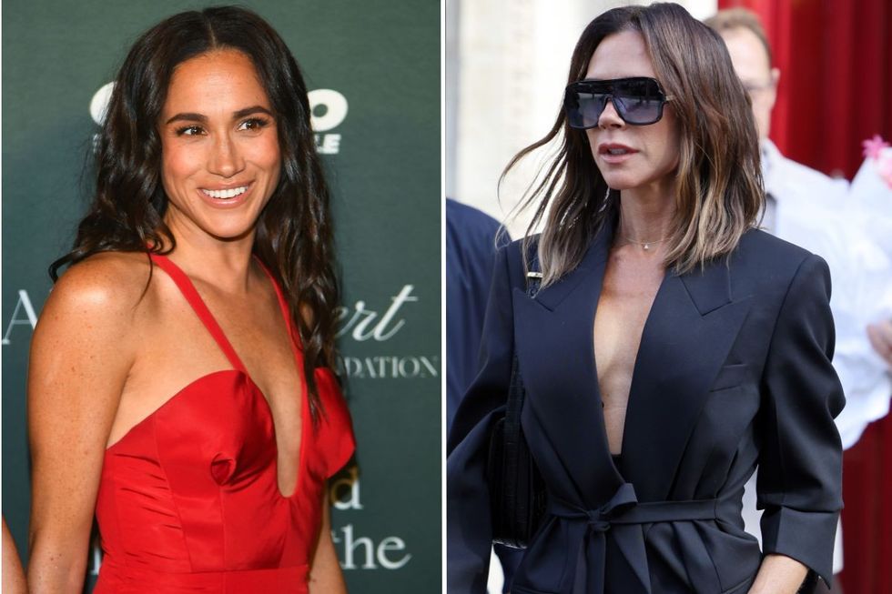 Victoria Beckham and Meghan Markle