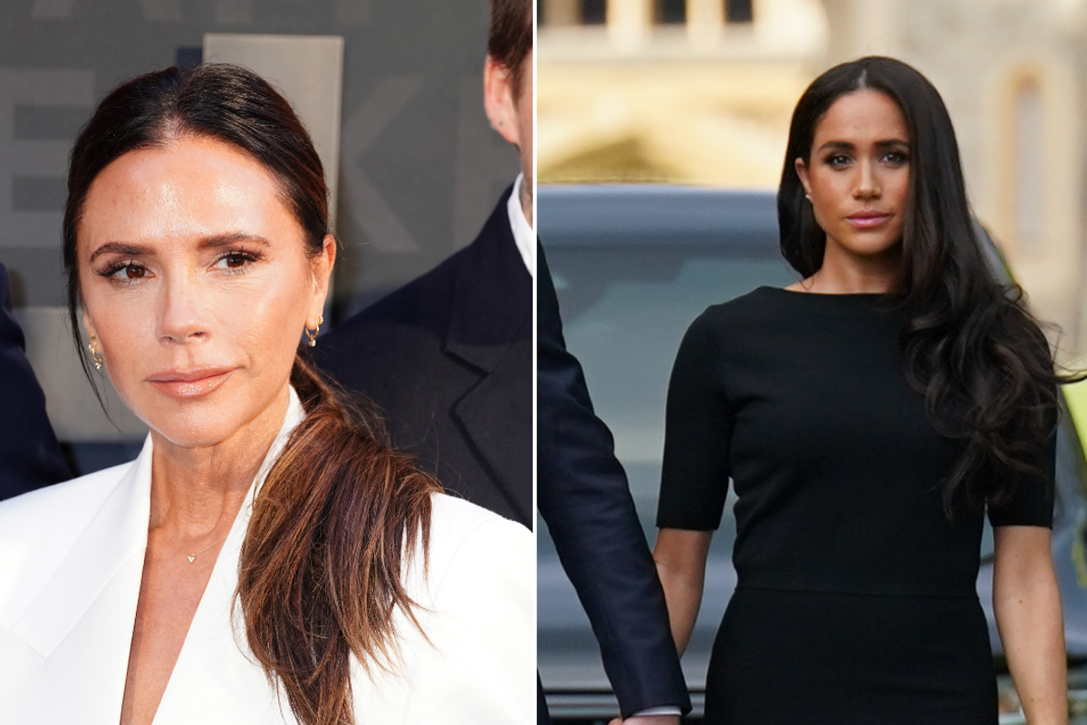 Victoria Beckham and Meghan Markle