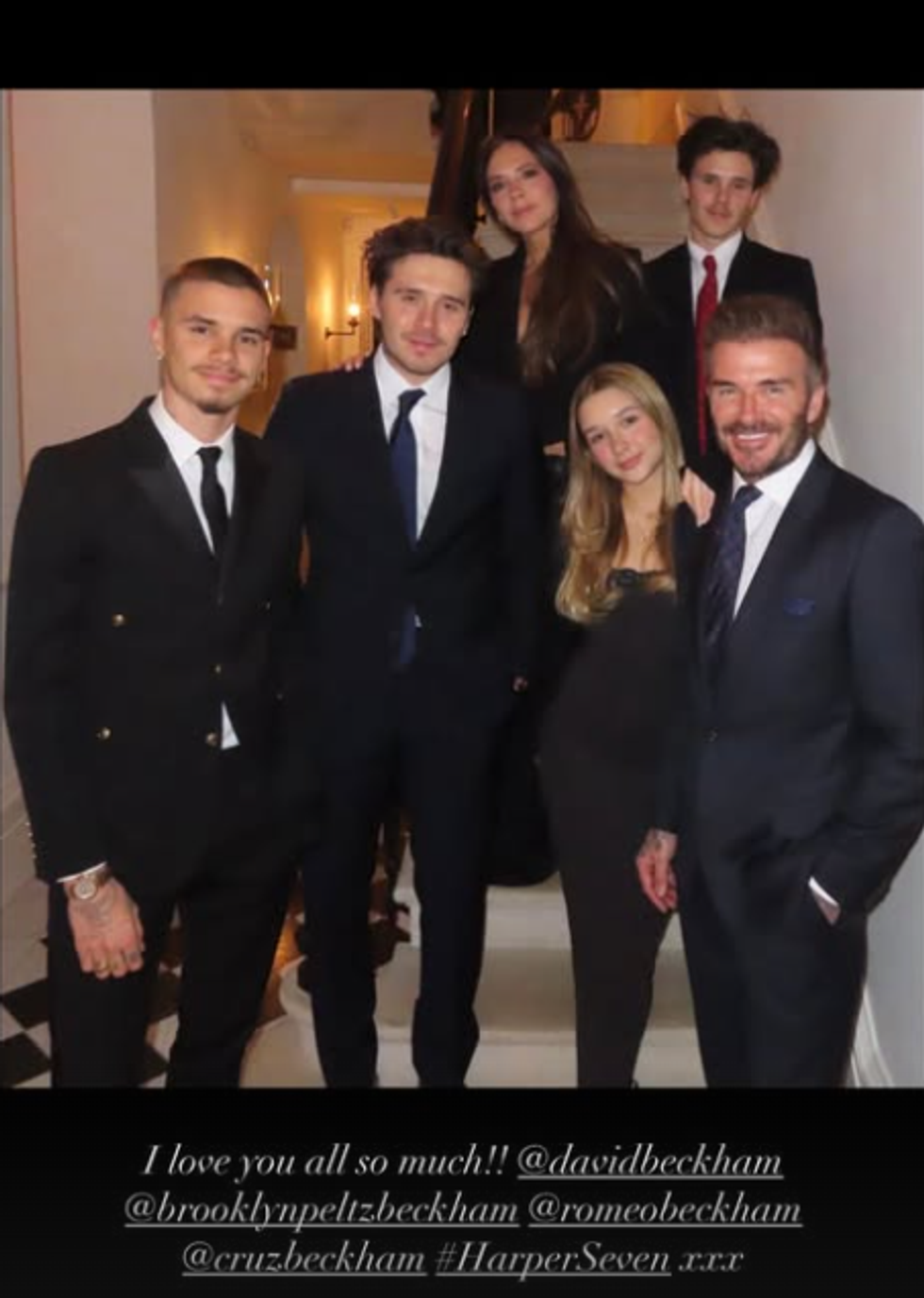 Victoria Beckham Instagram story