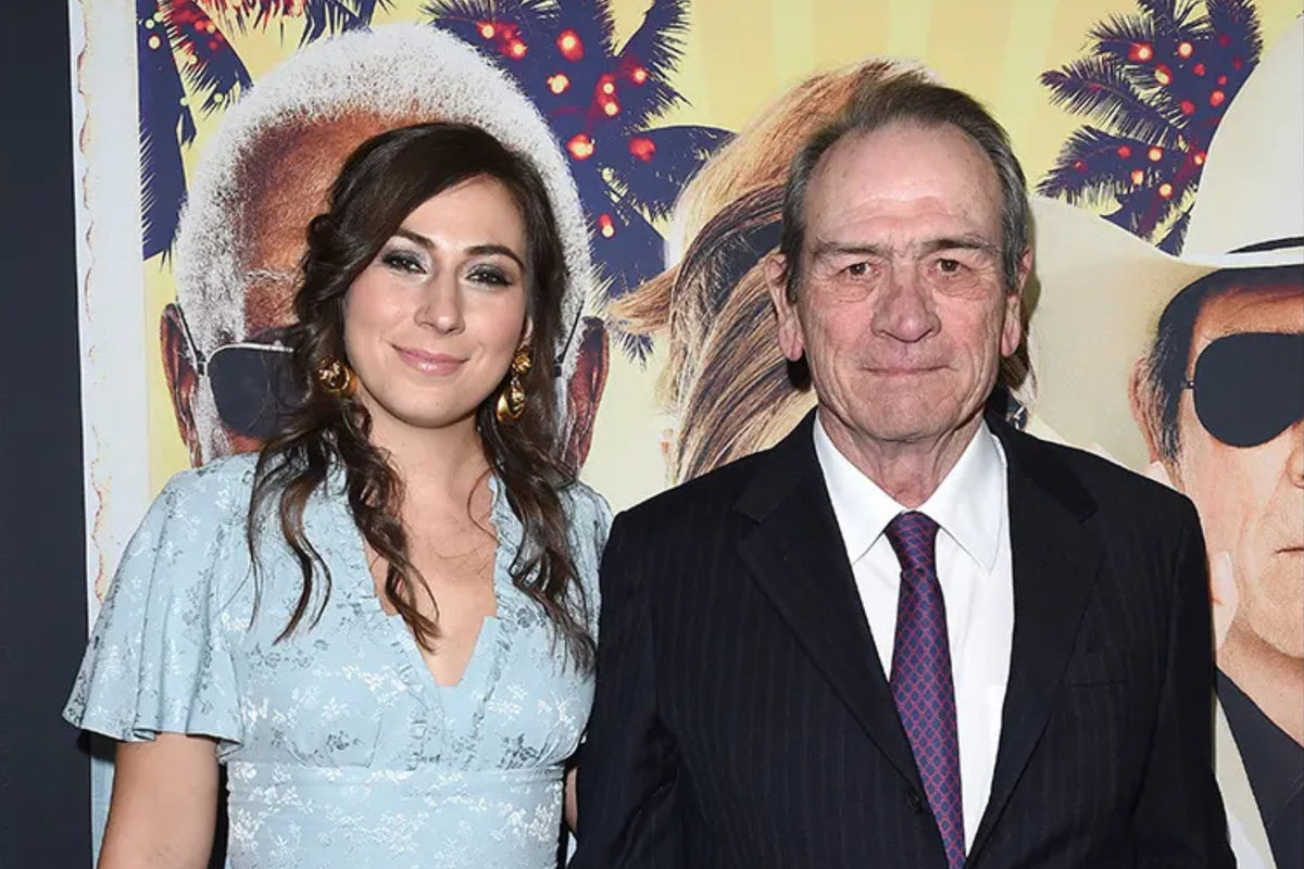 Victoria Kafka Jones and Tommy Lee Jones