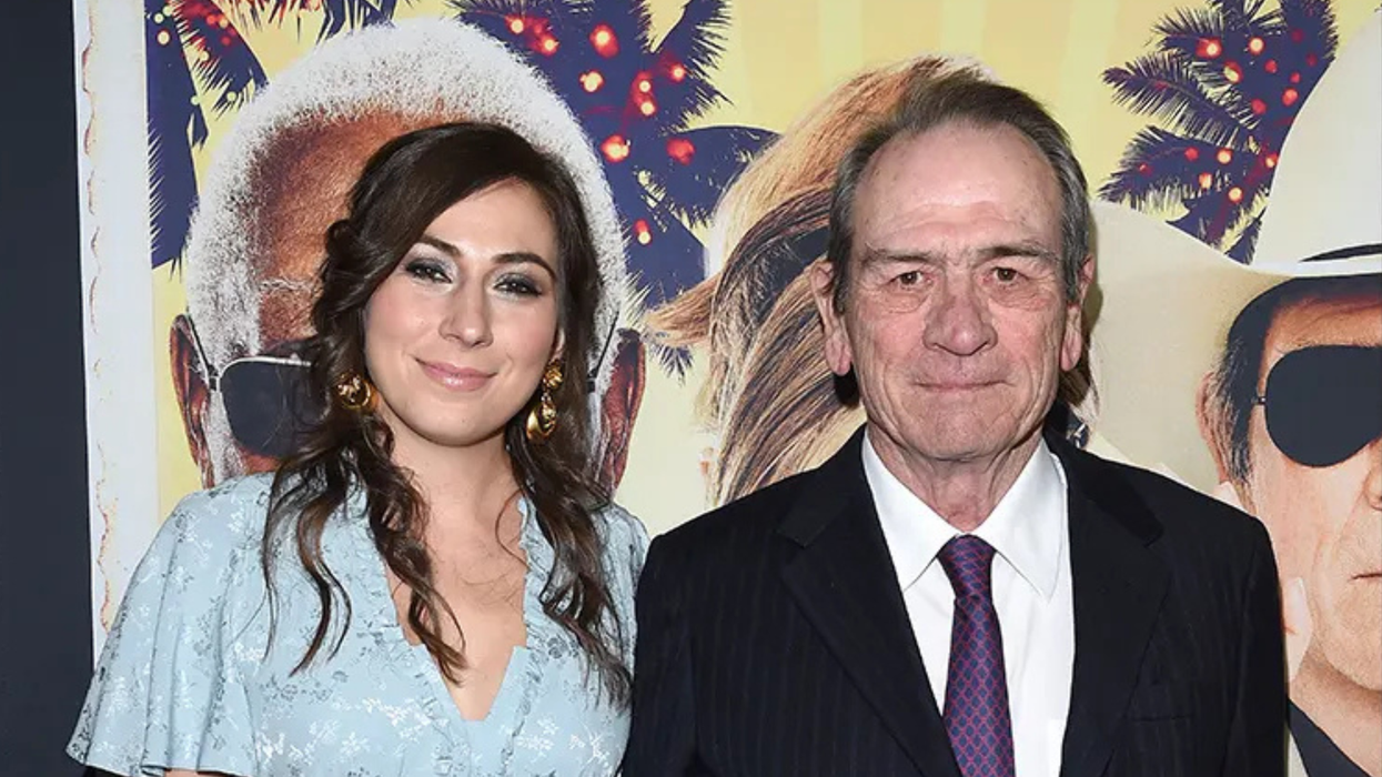 Victoria Kafka Jones and Tommy Lee Jones