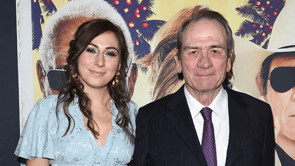 Victoria Kafka Jones and Tommy Lee Jones