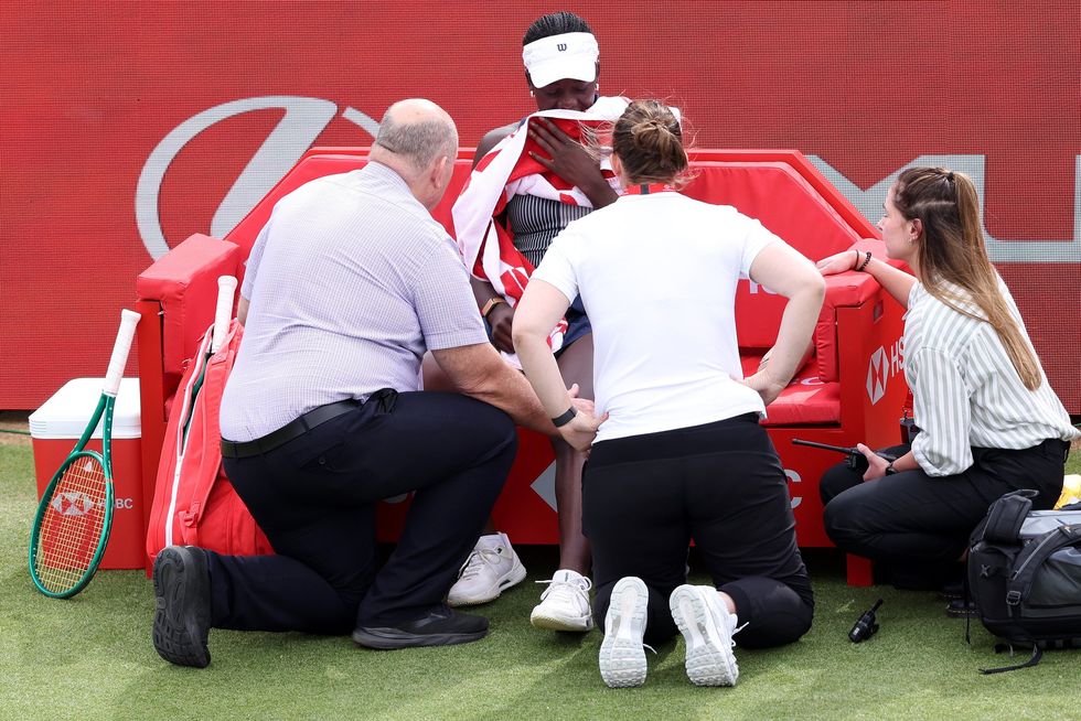 Victoria Mboko's injury appears to have ended Serena Williams' comeback early