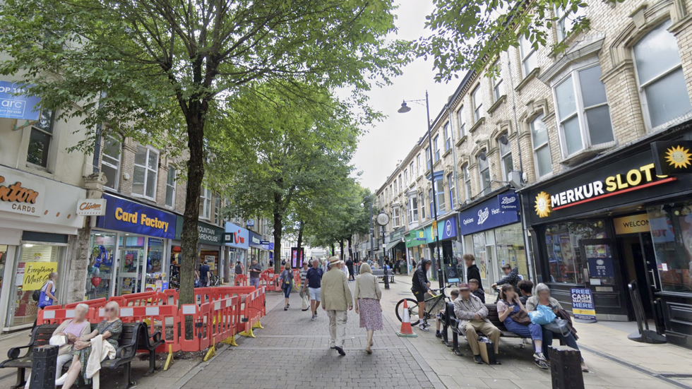 Victoria Street in Paignton