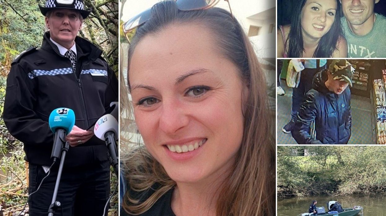 Victoria Taylor, Chief Superintendent Fiona Willey, CCTV of her