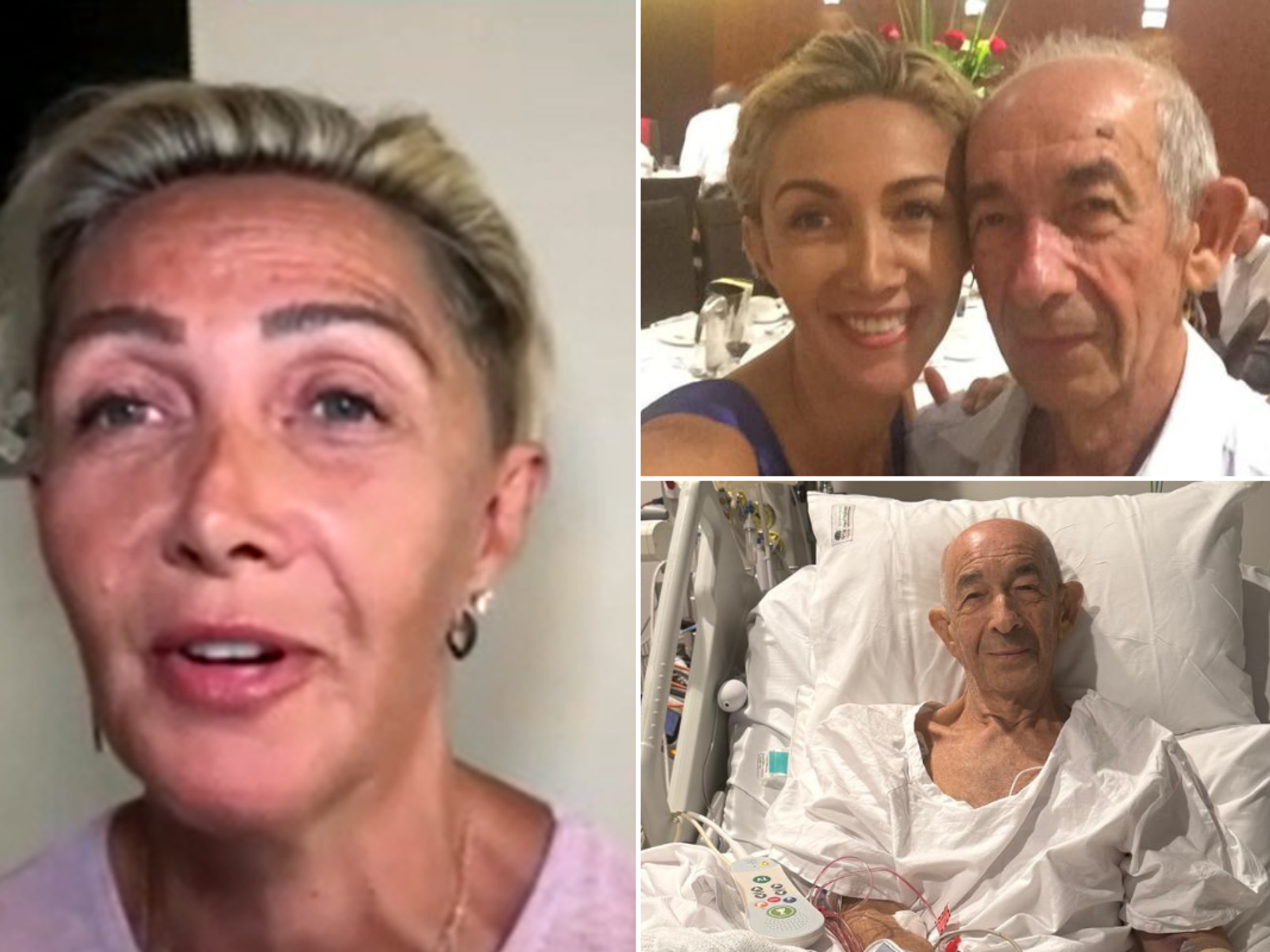 Victoria Teplitsky; Victoria Teplitsky and her father