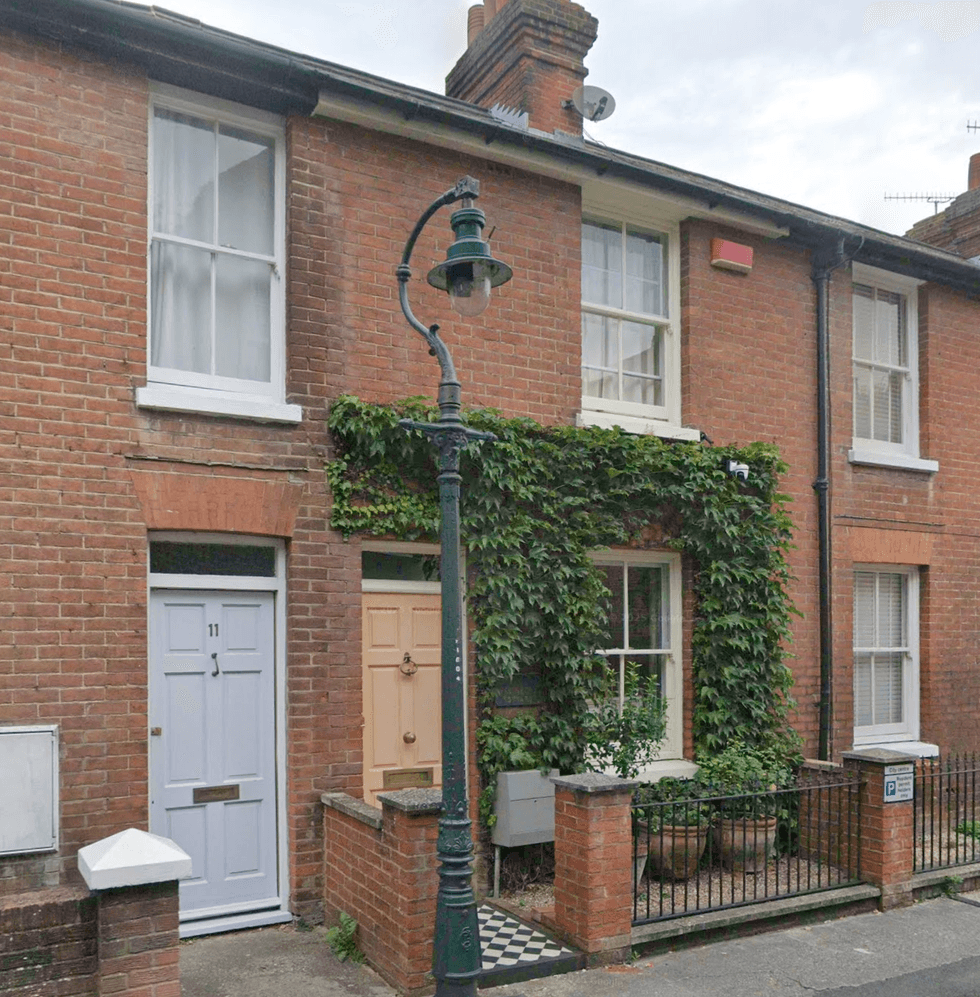 Victorian lamppost Canterbury