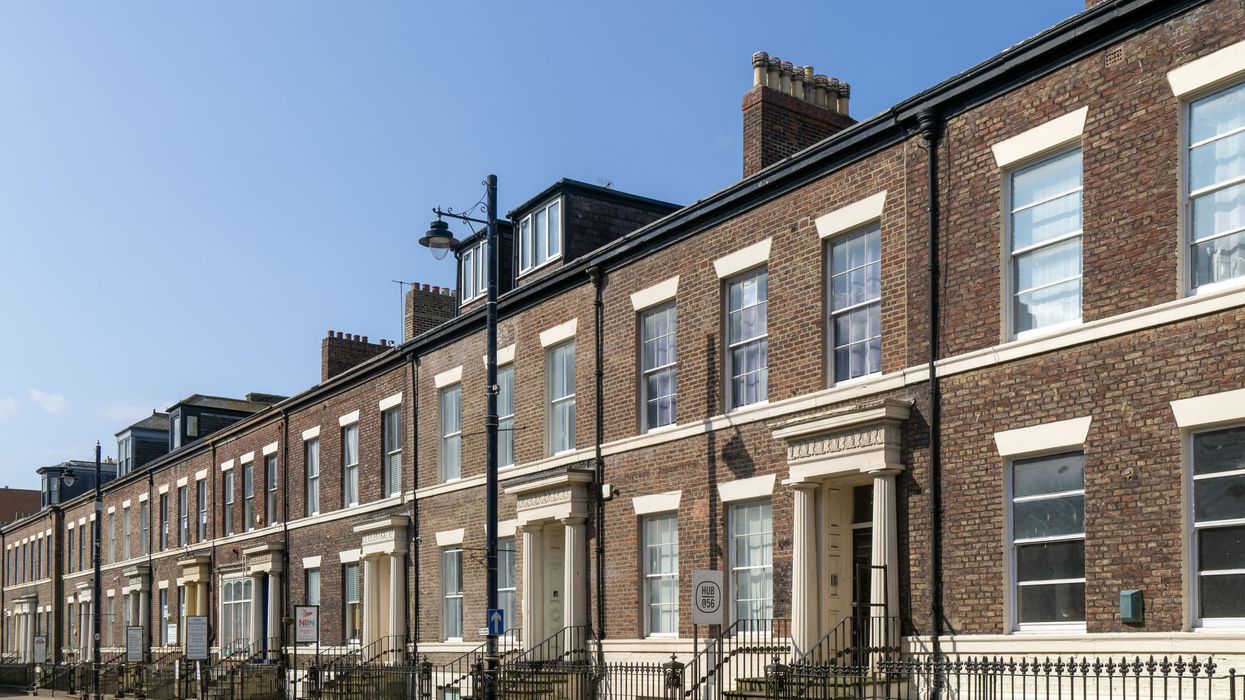 Victorian terraces in Sunderland