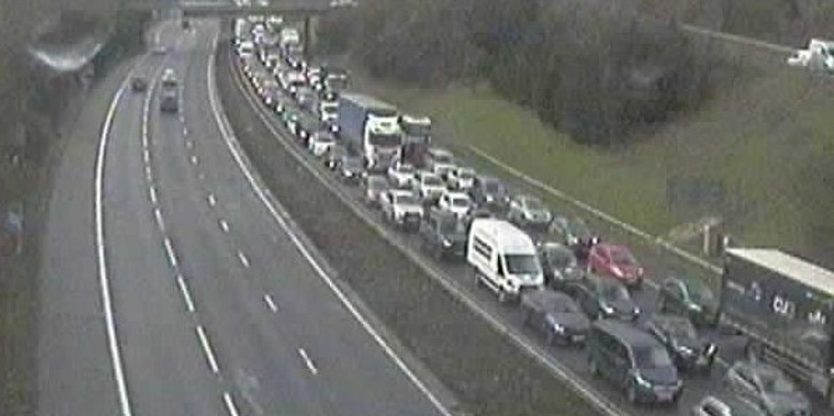 NextImg:M25 chaos: Drivers warned to expect delays as major motorway operating at 11mph following 'serious' collision