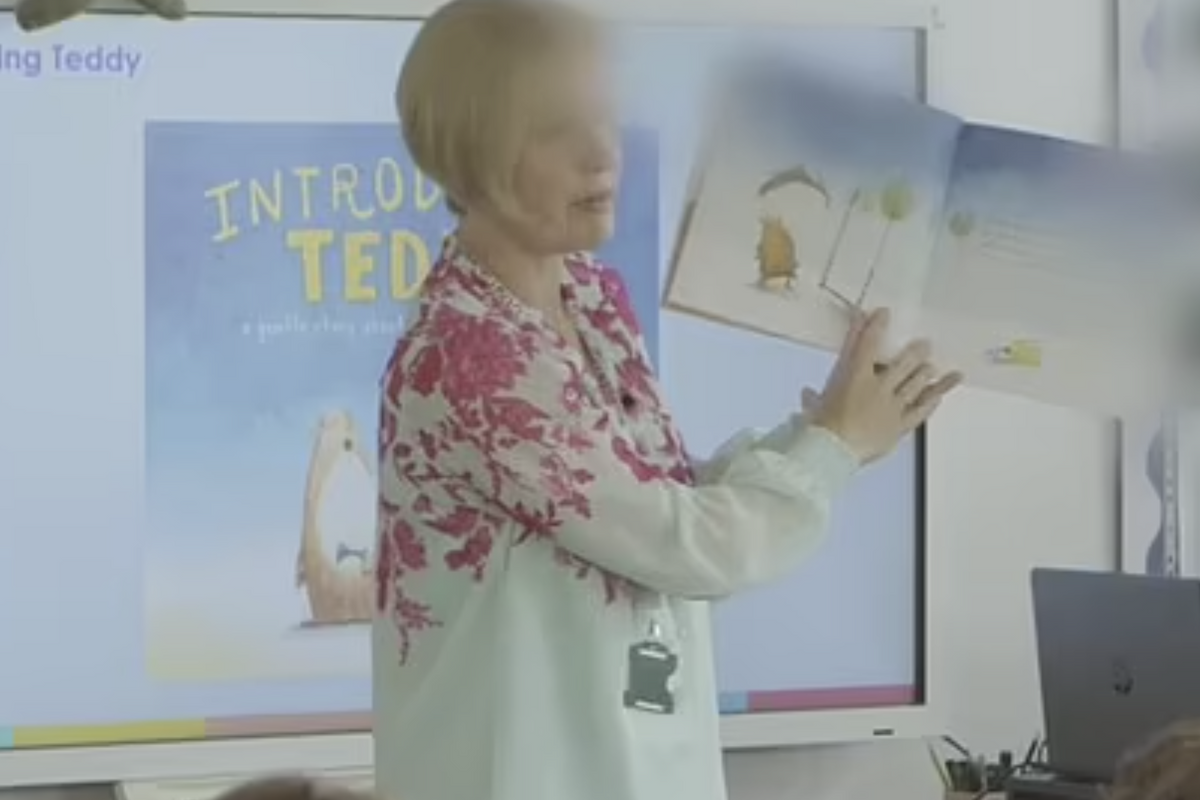 Trans indoctrination in primary schools exposed - 'Become a happy girl teddy!'