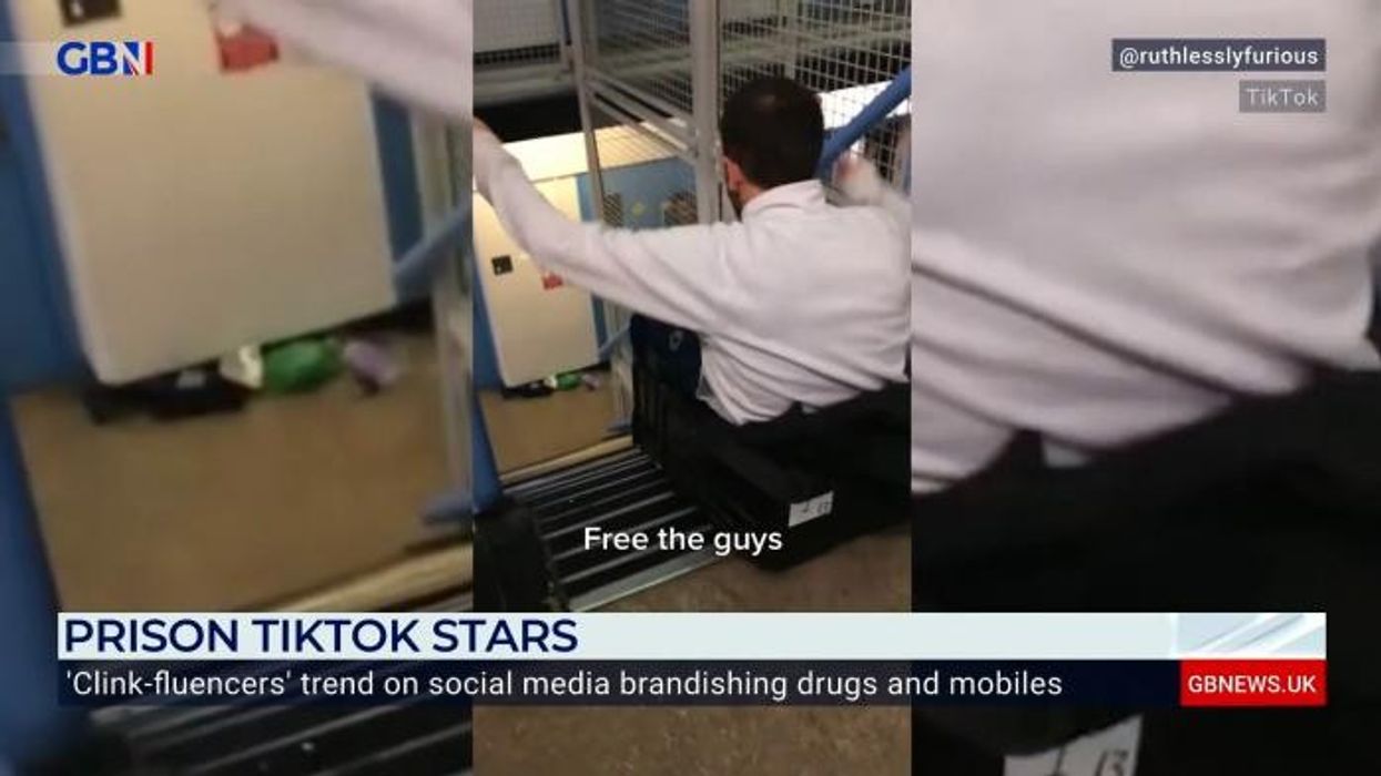 UK prisoners becoming TikTok INFLUENCERS as they smuggle phones into jails and boast of comfy lives