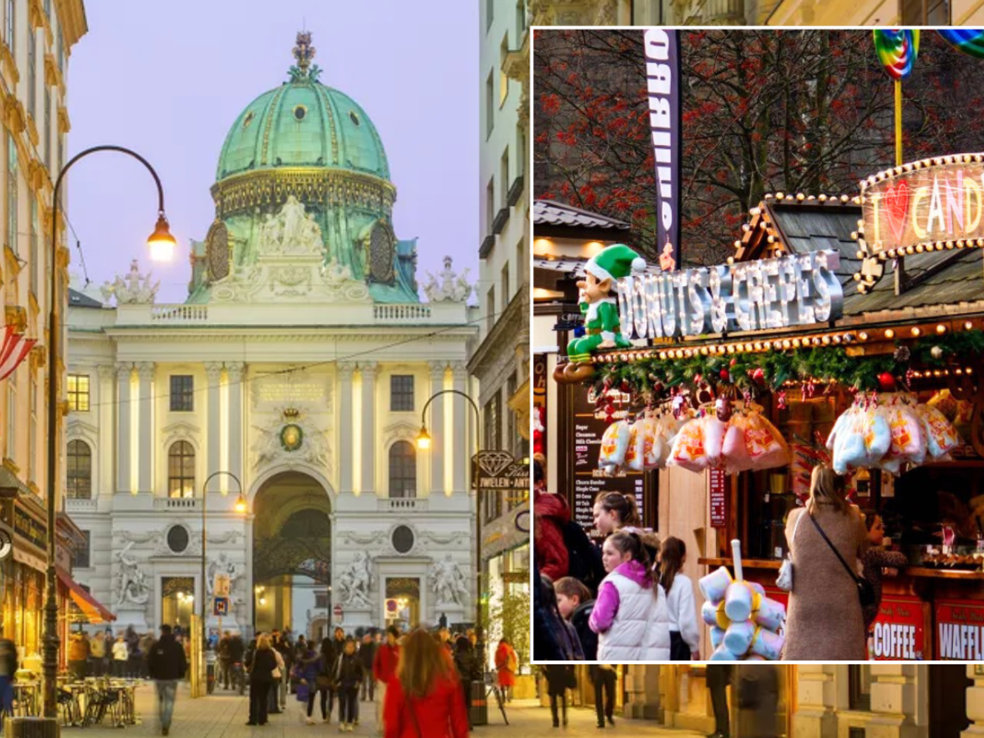 Vienna, Austria / Christmas market