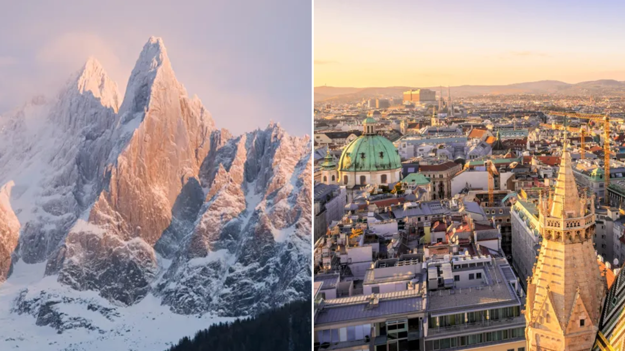 Vienna city / French Alps Chamonix