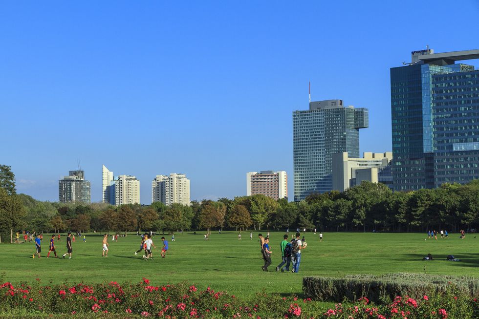Vienna football field