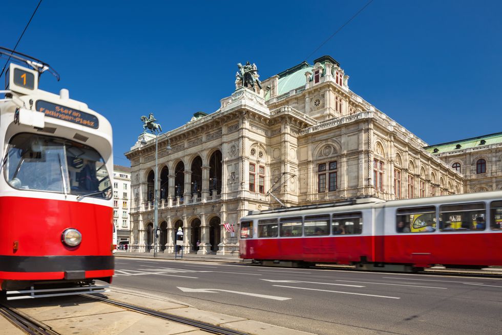 Vienna transport stock image