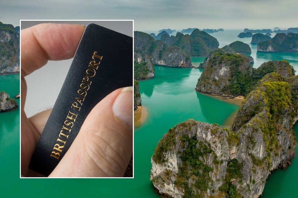 Vietnam stock and passport