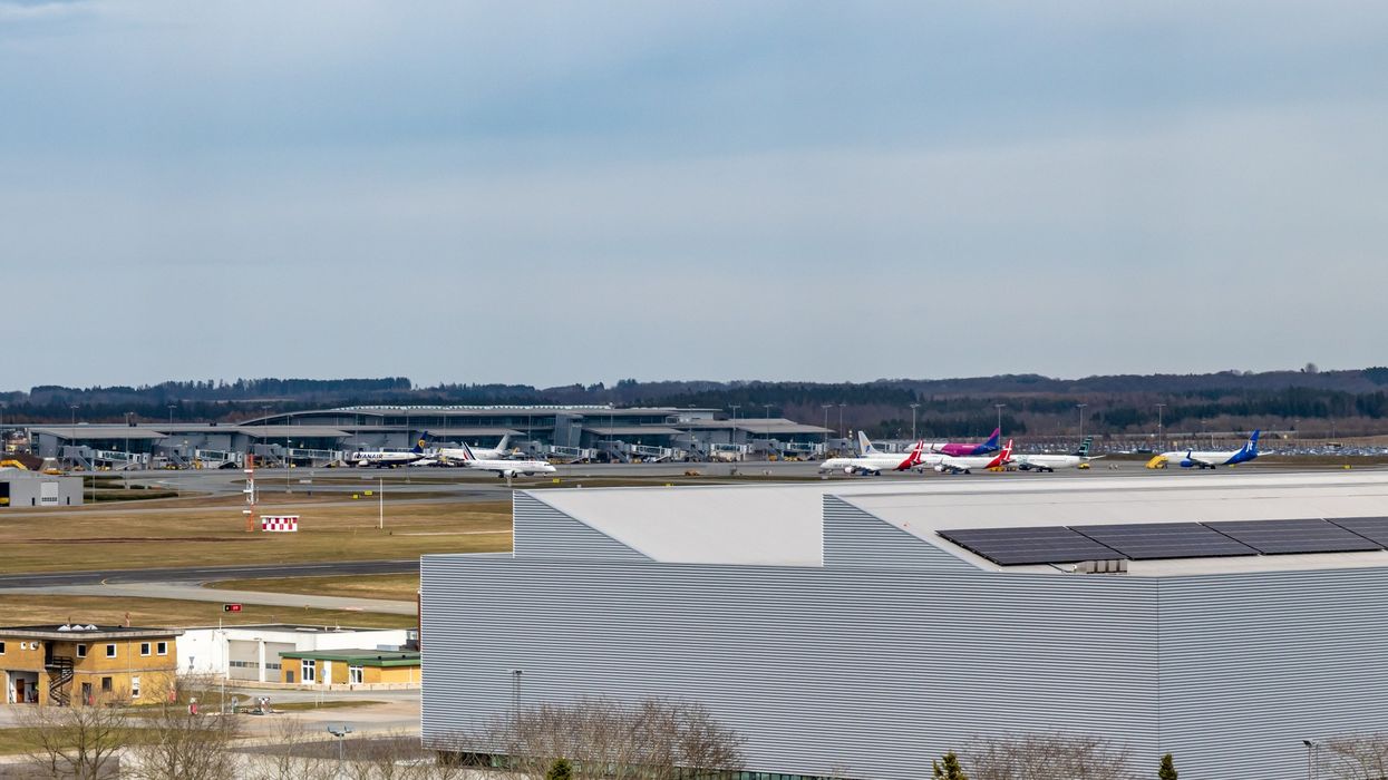 View of Billund Airport