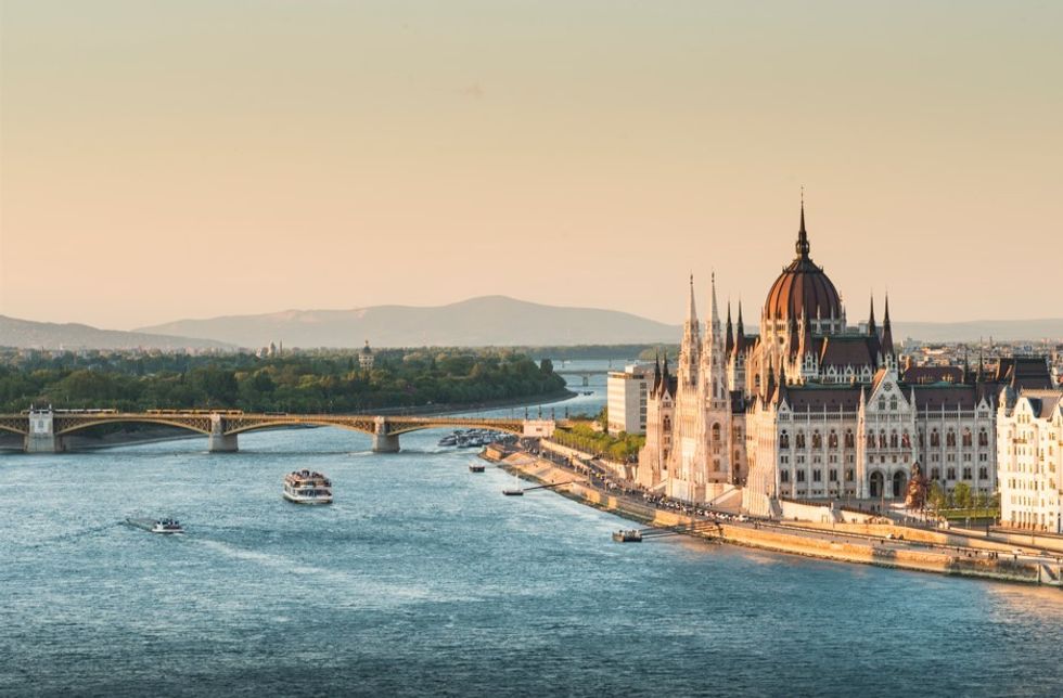 View of Budapest in Hungary