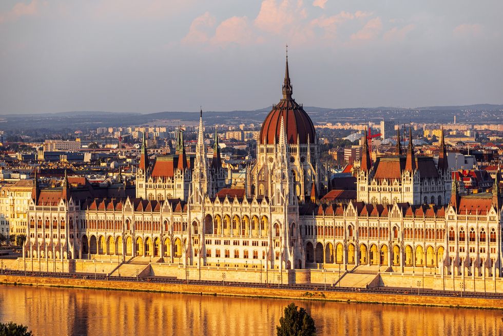 View of Budapest in Hungary