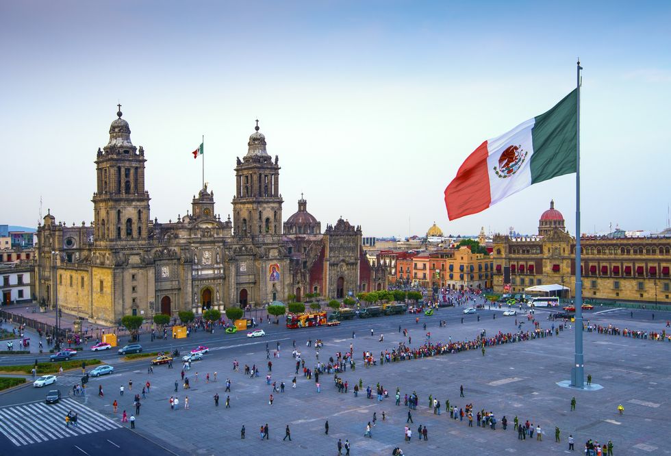 View of Mexico City, Mexico