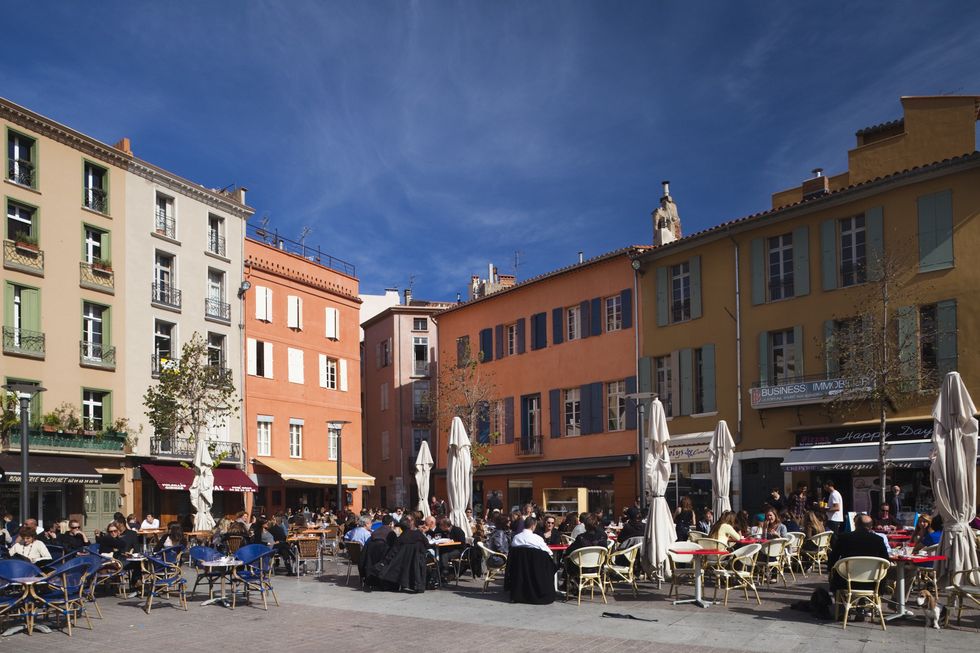 View of Perpignan, France