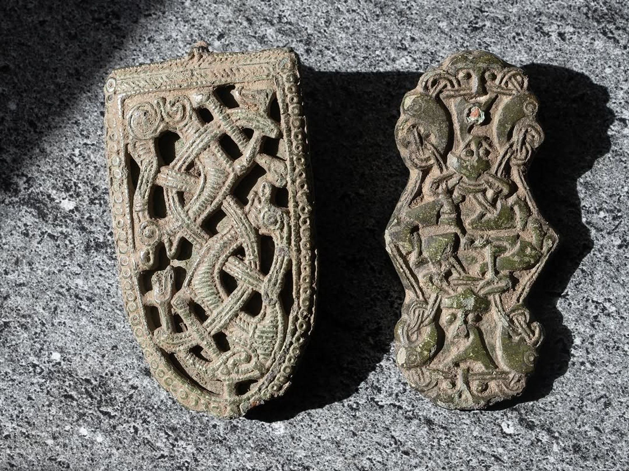 Viking burial items