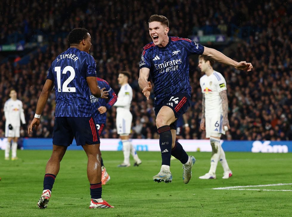 Viktor Gyokeres scored Arsenal's third goal to make sure the Gunners were well on their way to a win