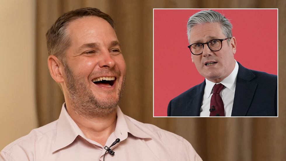 Viktor Marsai and Keir Starmer