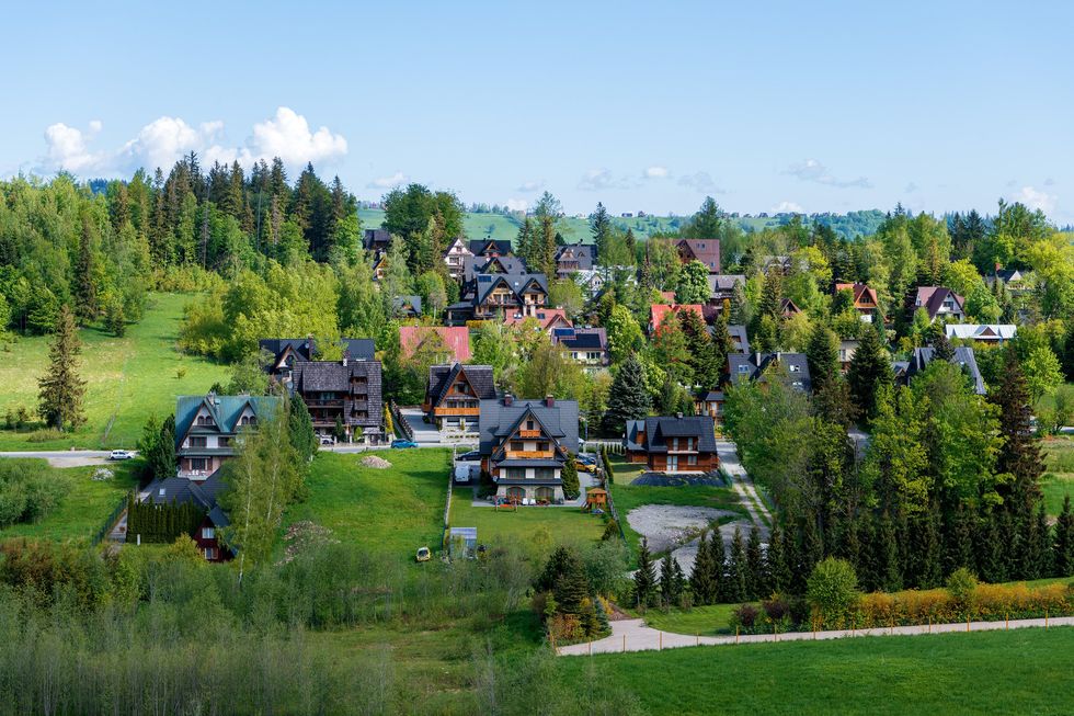 Village in Zakopane Poland