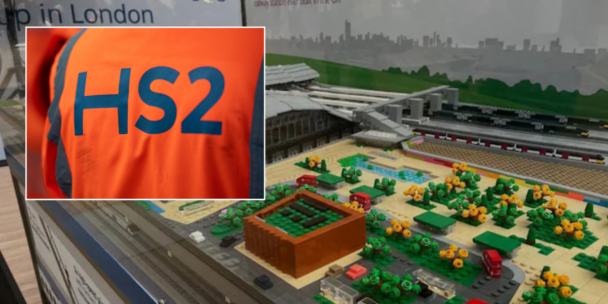 NextImg:HS2 spends £20k on station model built with Lego despite project costing more than £80bn in taxpayer cash
