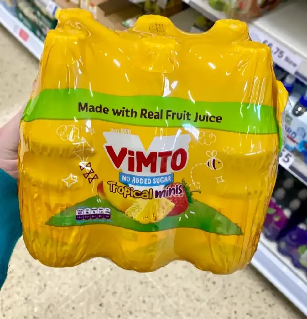 Vimto in shop