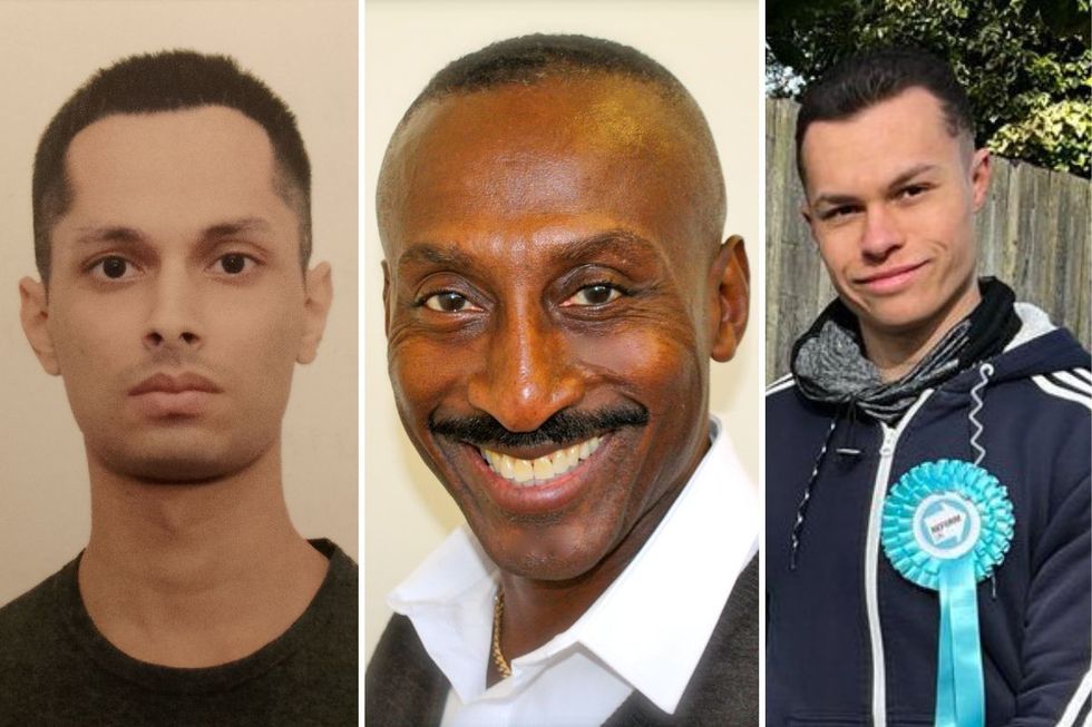 Vinayak Malhotra, Neville Watson and Jack Brookes