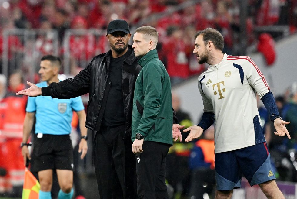Vincent Kompany expressed deep frustration with officiating across both matches after Bayern Munich's Champions League semi-final exit to Paris Saint-Germain