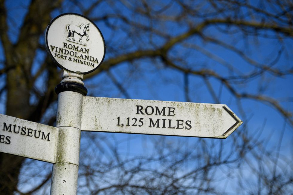 Vindolanda sign