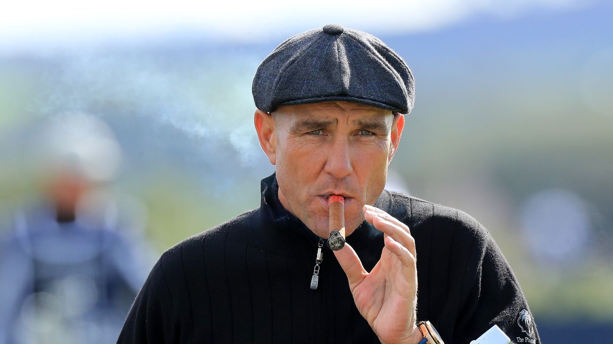 Vinnie Jones threw his dinner over Gary Lineker in a hotel