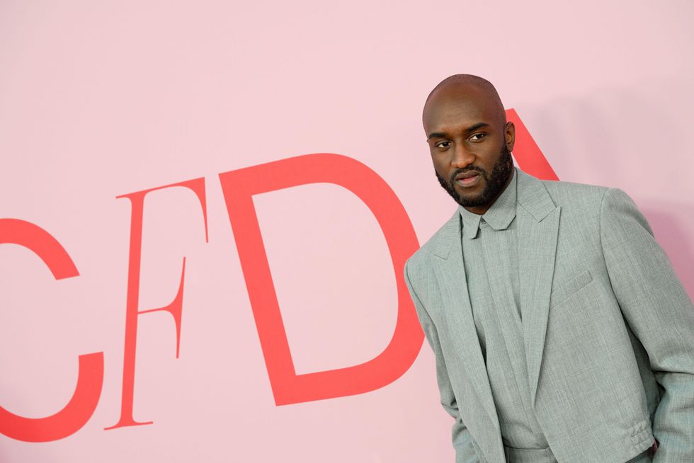 Virgil Abloh at the CFDA Awards in 2016