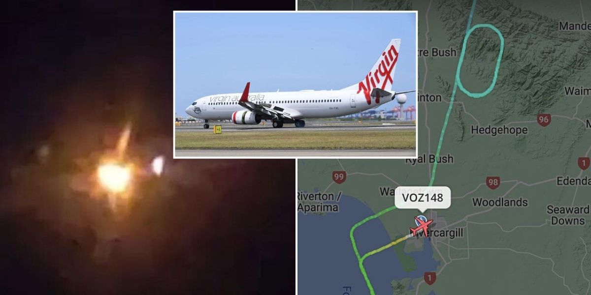 NextImg:Boeing plane makes emergency landing after Virgin Airlines flight catches fire and 'loud bangs' heard