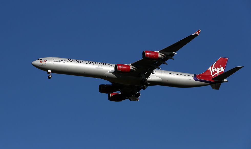 Virgin Atlantic flight