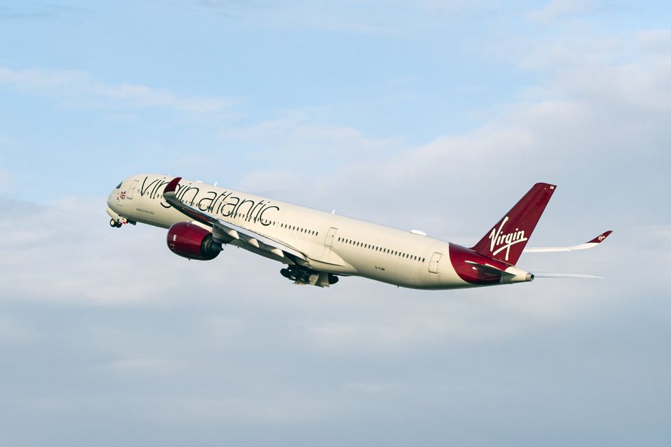 Virgin Atlantic plane