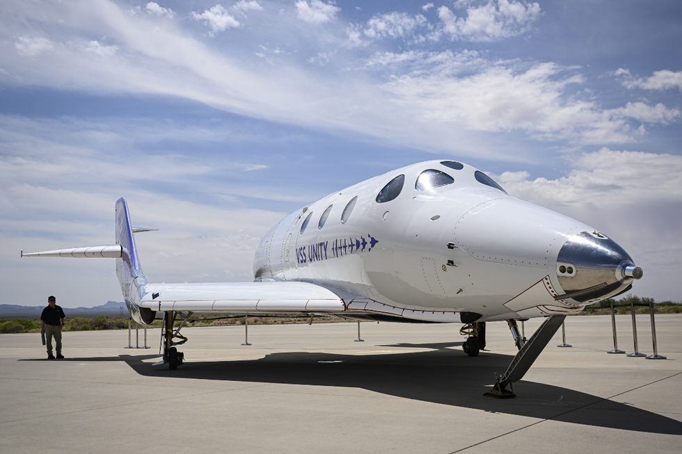 Virgin Galactic spacecraft