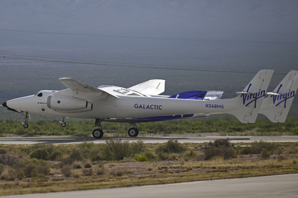 Virgin Galactic spacecraft