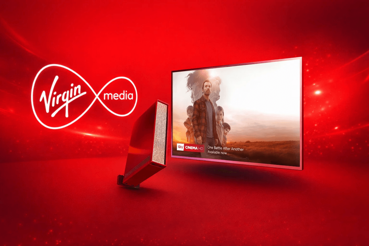 Virgin Media broadband and TV bundle
