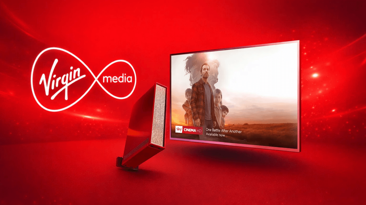 Virgin Media broadband and TV bundle