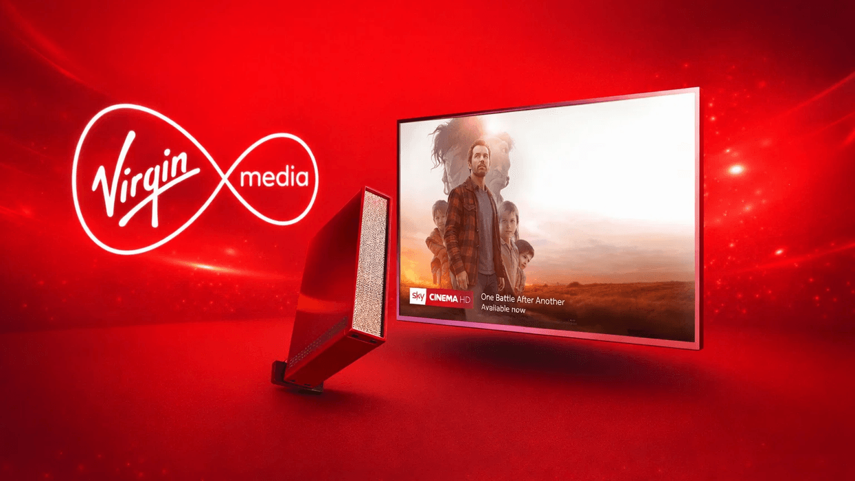 Virgin Media broadband and TV bundle