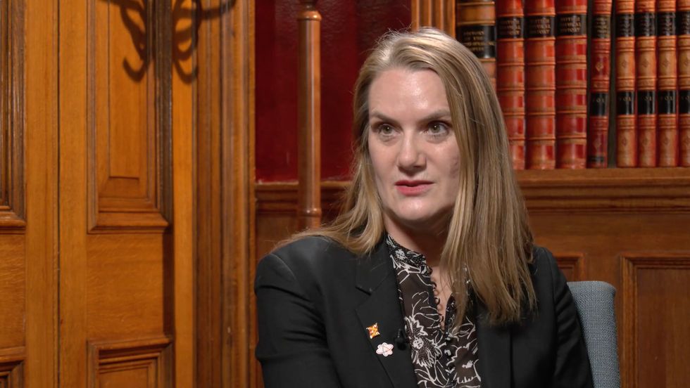 Virginia Crosbie revealed to GB News that she wears a stab vest and hires security when meeting with constituents