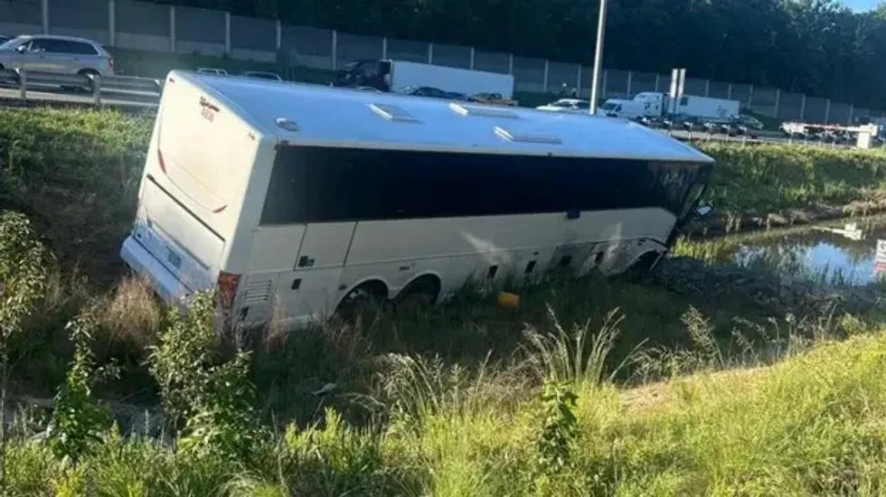 Acidente de ônibus no estado da Virgínia