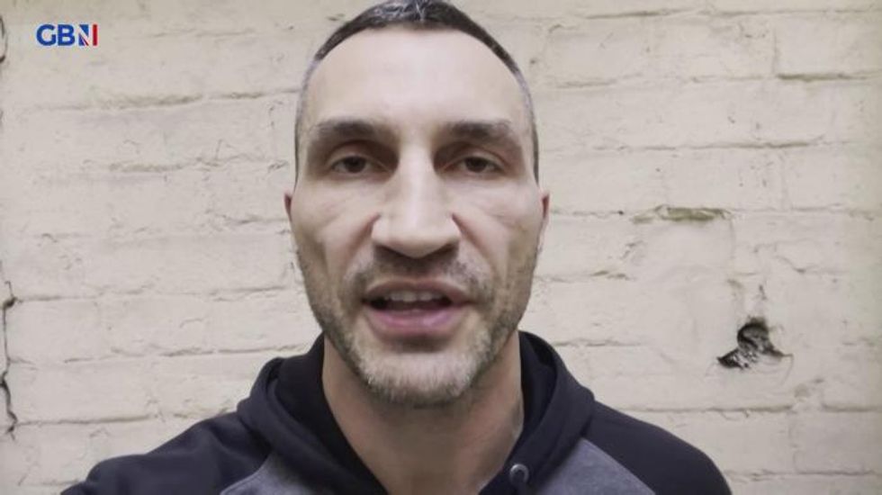 Ukraine boxing legend Wladimir Klitschko sends plea to 'entire world' to 'act now' to stop Russian aggression - WATCH